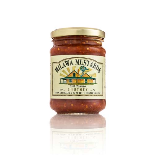 Milawa Mustards Hot Tomato Chutney 240g Jar