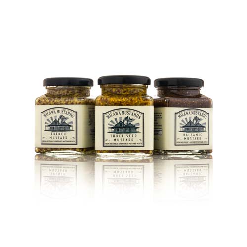 Milawa Mustards Mustard Three Pack