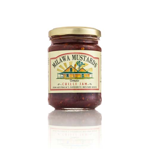 Milawa Mustards Tomato Chilli Jam 240g Jar